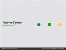 Tablet Screenshot of andrewdyster.com
